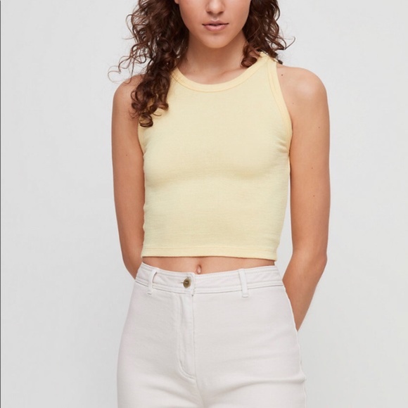 WILFRED FREE crop top (grey) - Picture 1 of 3
